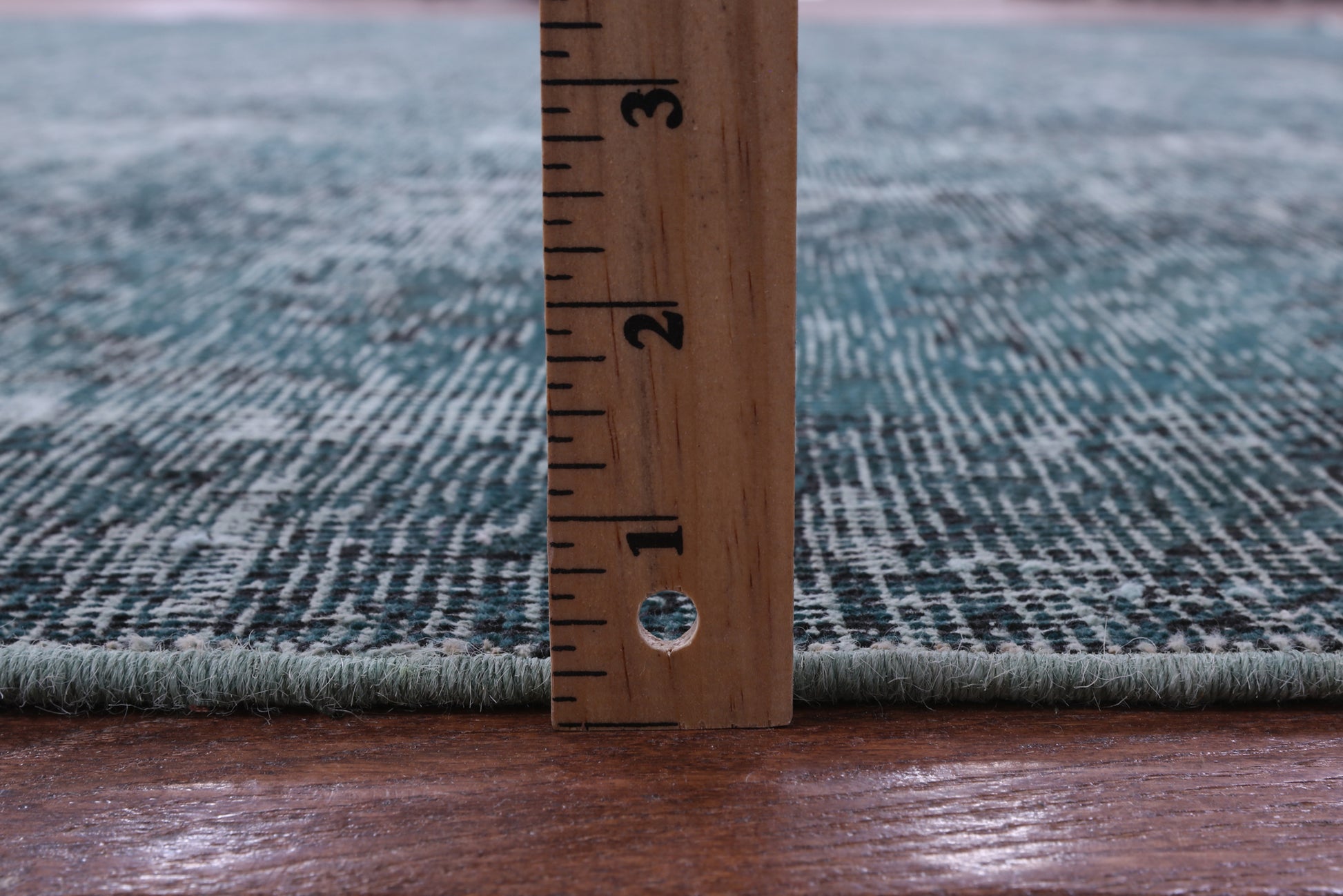 Green Persian Overdyed Hand Knotted Wool Rug - 9' 9" X 12' 8" - Golden Nile