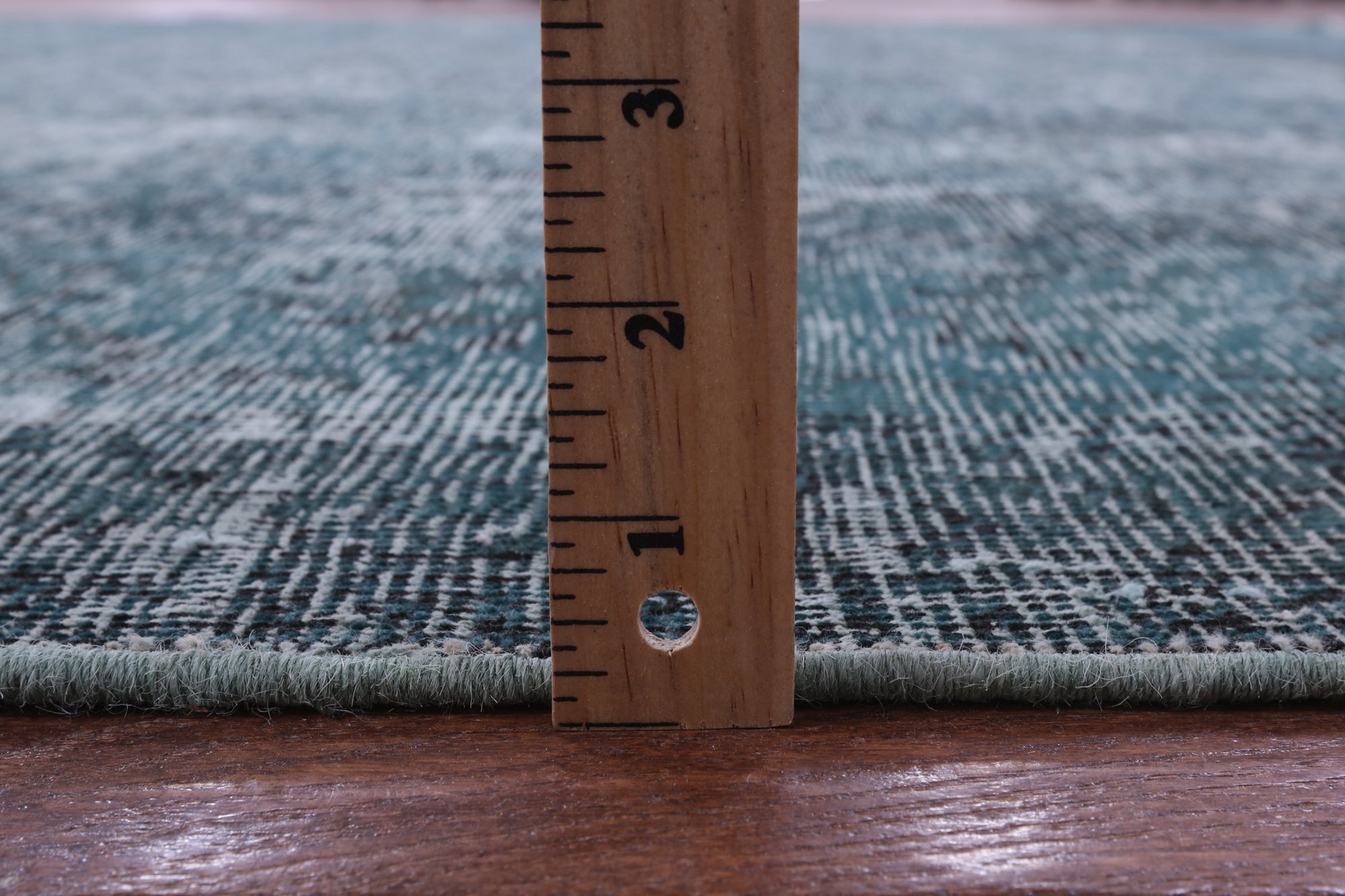 Green Persian Overdyed Hand Knotted Wool Rug - 9' 9" X 12' 8" - Golden Nile