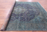 Persian Overdyed Hand Knotted Wool Rug - 9' 7" X 12' 5" - Golden Nile