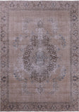 Persian Vintage White Wash Hand Knotted Wool Rug - 8' 5" X 11' 10" - Golden Nile