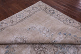 Persian Vintage White Wash Hand Knotted Wool Rug - 8' 5" X 11' 10" - Golden Nile