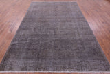 Persian Overdyed Hand Knotted Wool Rug - 8' 0" X 10' 9" - Golden Nile