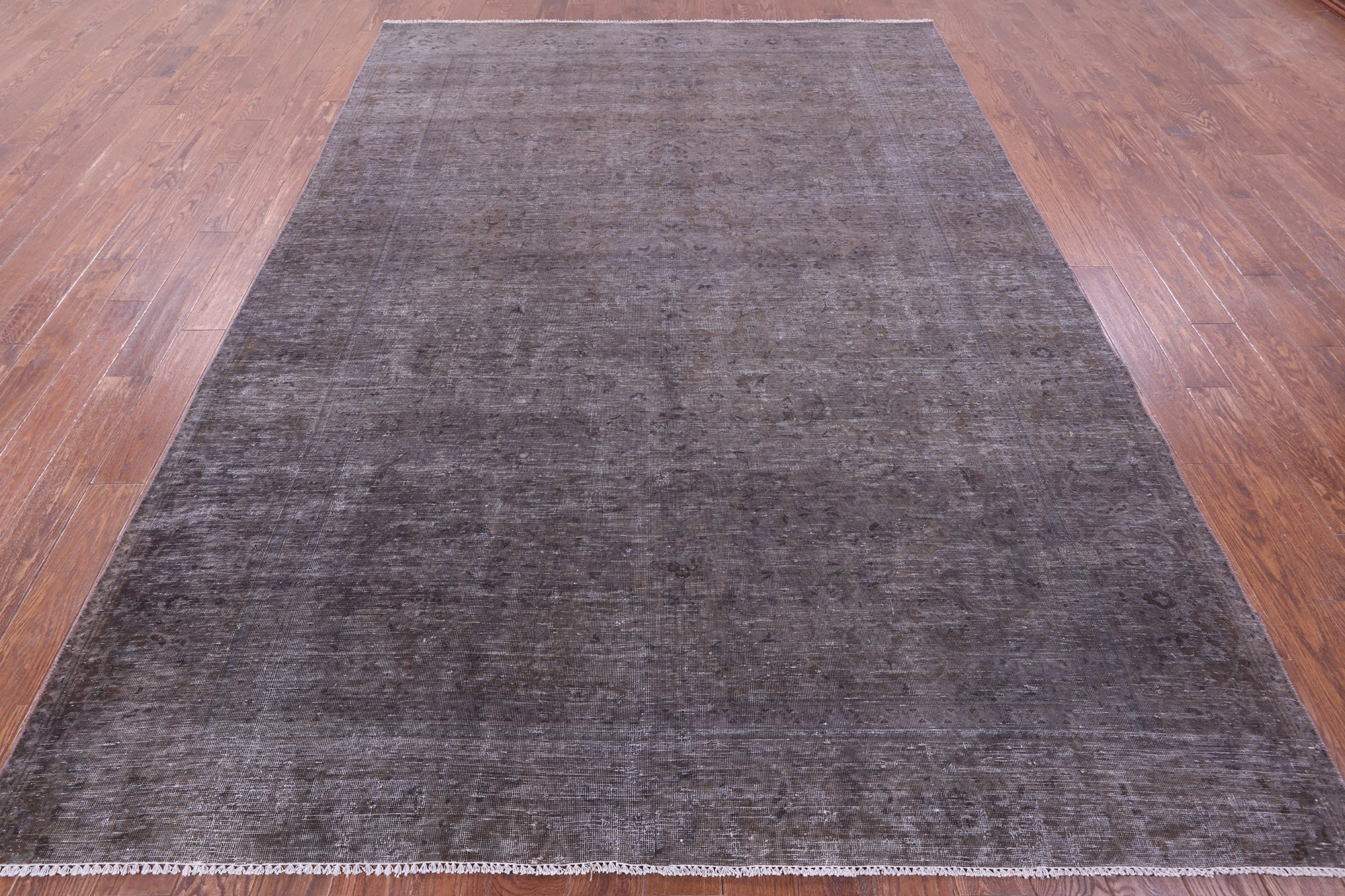 Persian Overdyed Hand Knotted Wool Rug - 8' 0" X 10' 9" - Golden Nile