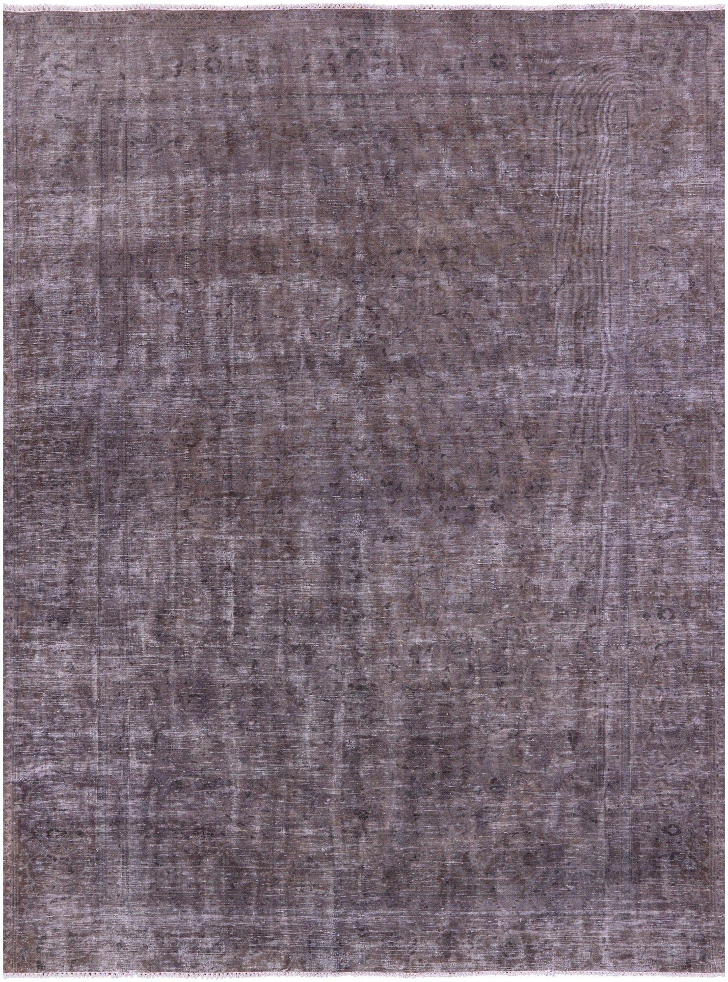 Persian Overdyed Hand Knotted Wool Rug - 8' 0" X 10' 9" - Golden Nile