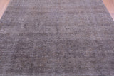 Persian Overdyed Hand Knotted Wool Rug - 8' 0" X 10' 9" - Golden Nile