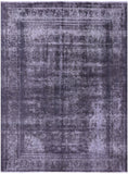 Persian Overdyed Handmade Wool Rug - 8' 0" X 10' 9" - Golden Nile