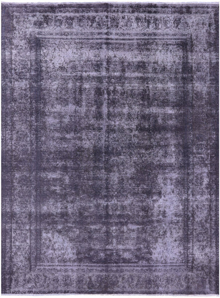 Persian Overdyed Handmade Wool Rug - 8' 0" X 10' 9" - Golden Nile