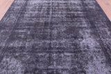 Persian Overdyed Handmade Wool Rug - 8' 0" X 10' 9" - Golden Nile