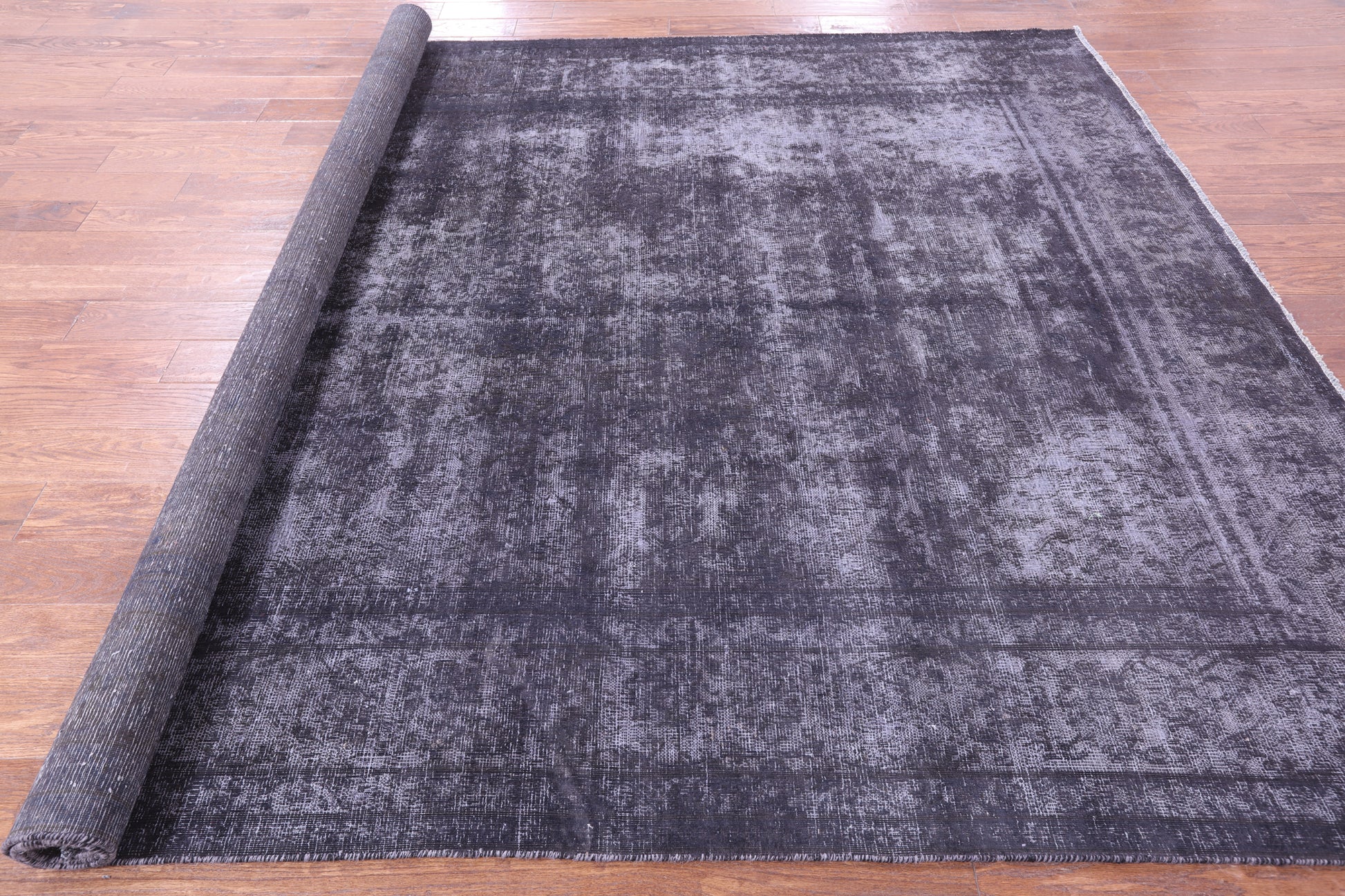 Persian Overdyed Handmade Wool Rug - 8' 0" X 10' 9" - Golden Nile