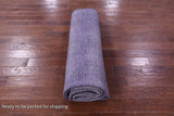 Purple Persian Overdyed Hand Knotted Wool Rug - 8' 5" X 11' 8" - Golden Nile