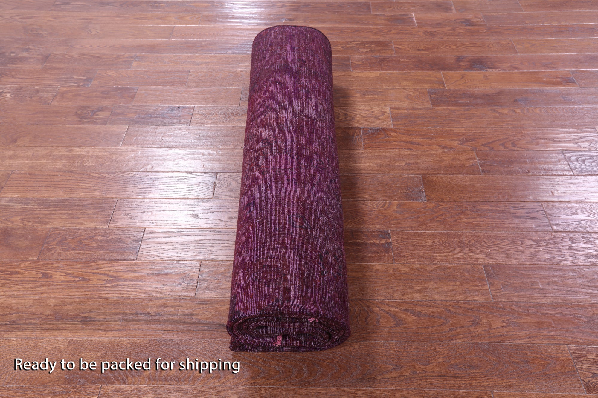 Persian Overdyed Hand Knotted Wool Rug - 8' 5" X 11' 2" - Golden Nile