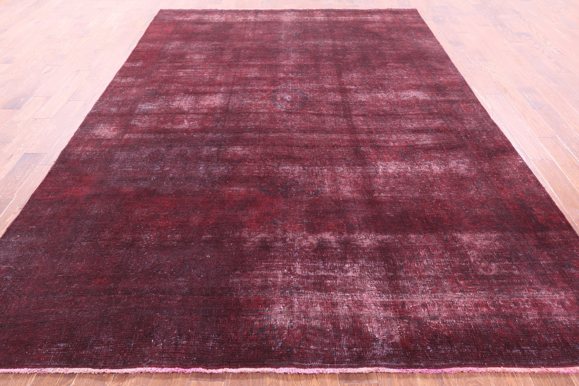 Persian Overdyed Hand Knotted Wool Rug - 8' 5" X 11' 2" - Golden Nile