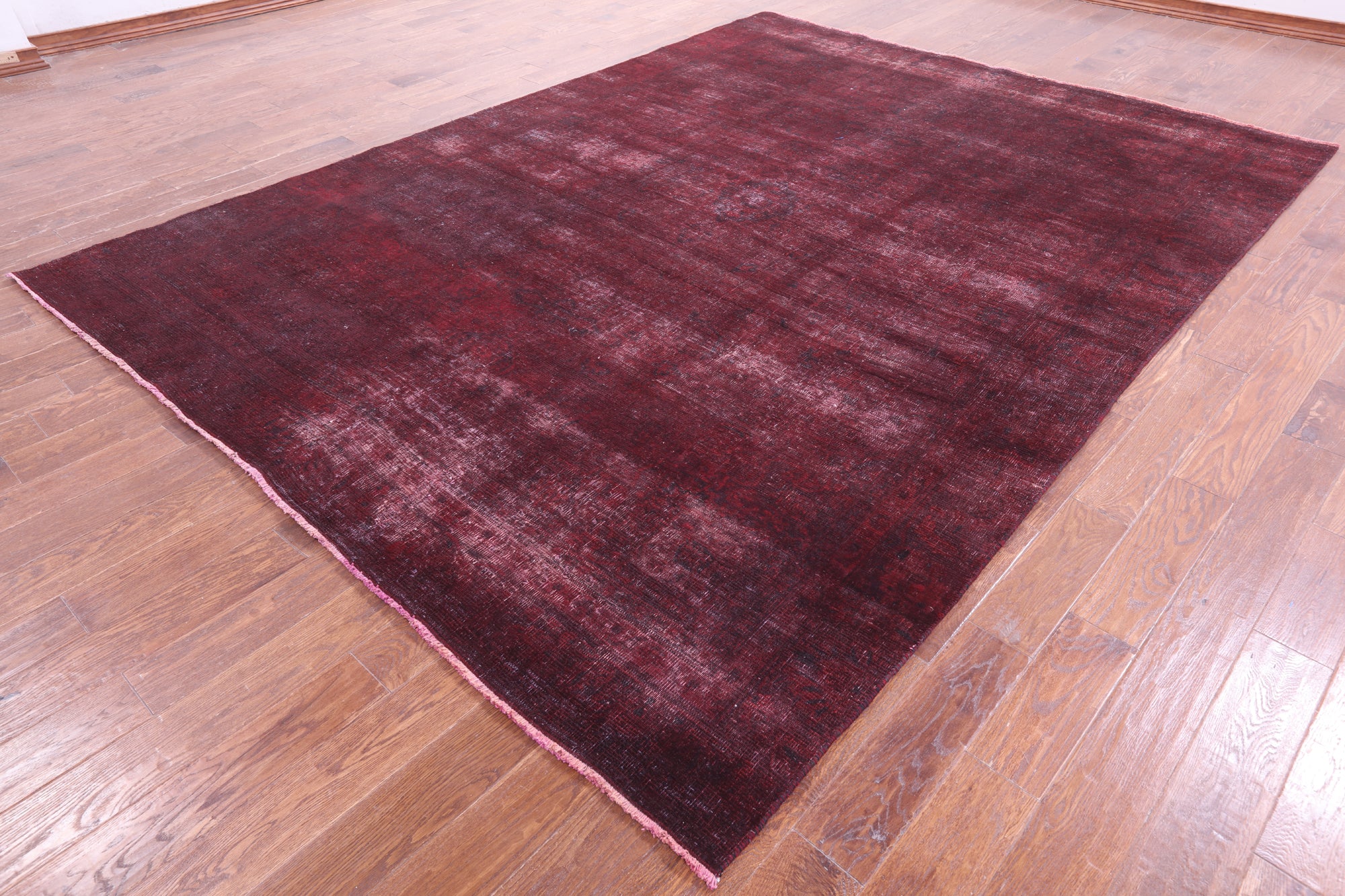 Persian Overdyed Hand Knotted Wool Rug - 8' 5" X 11' 2" - Golden Nile