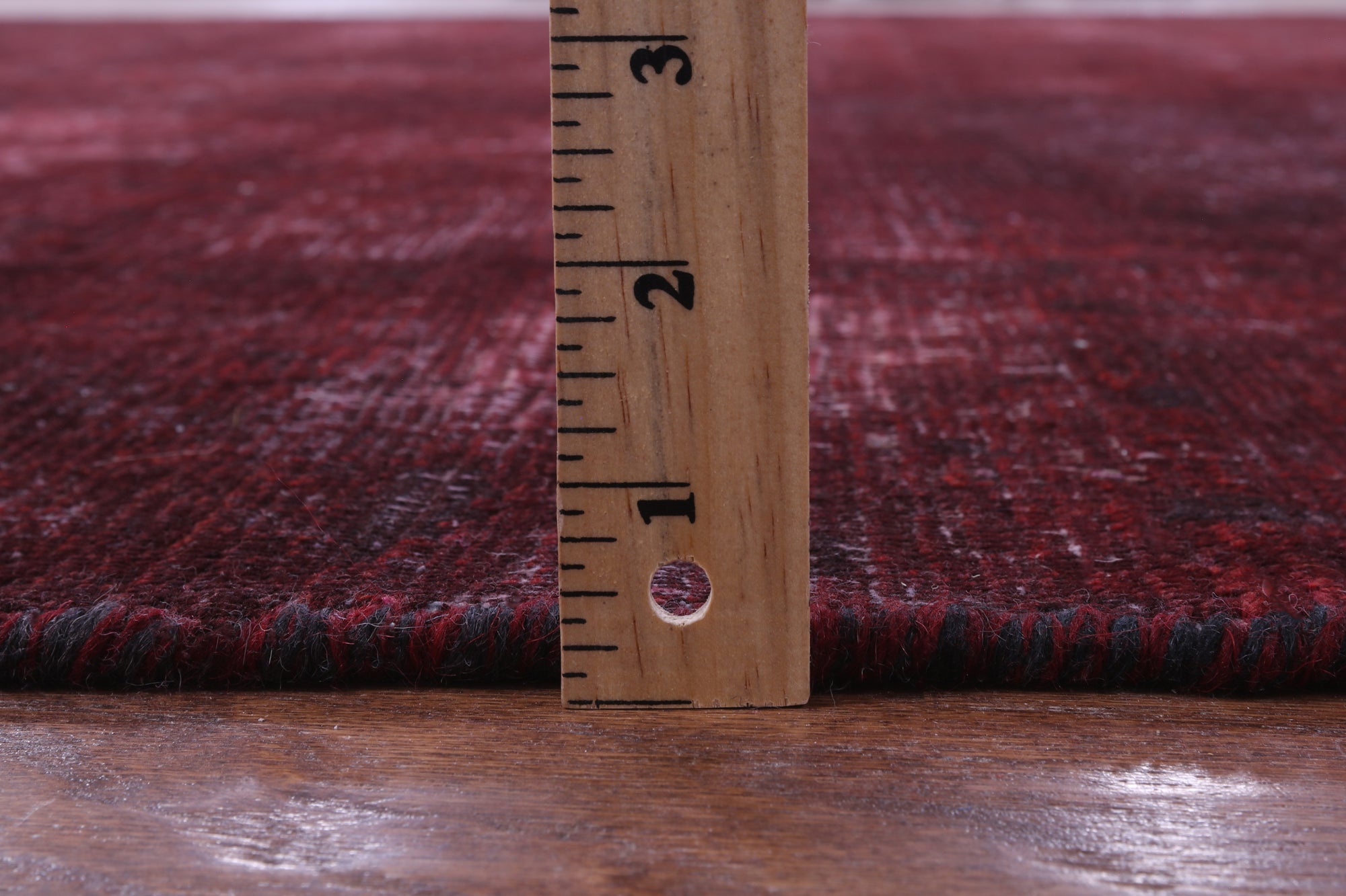 Persian Overdyed Hand Knotted Wool Rug - 8' 5" X 11' 2" - Golden Nile