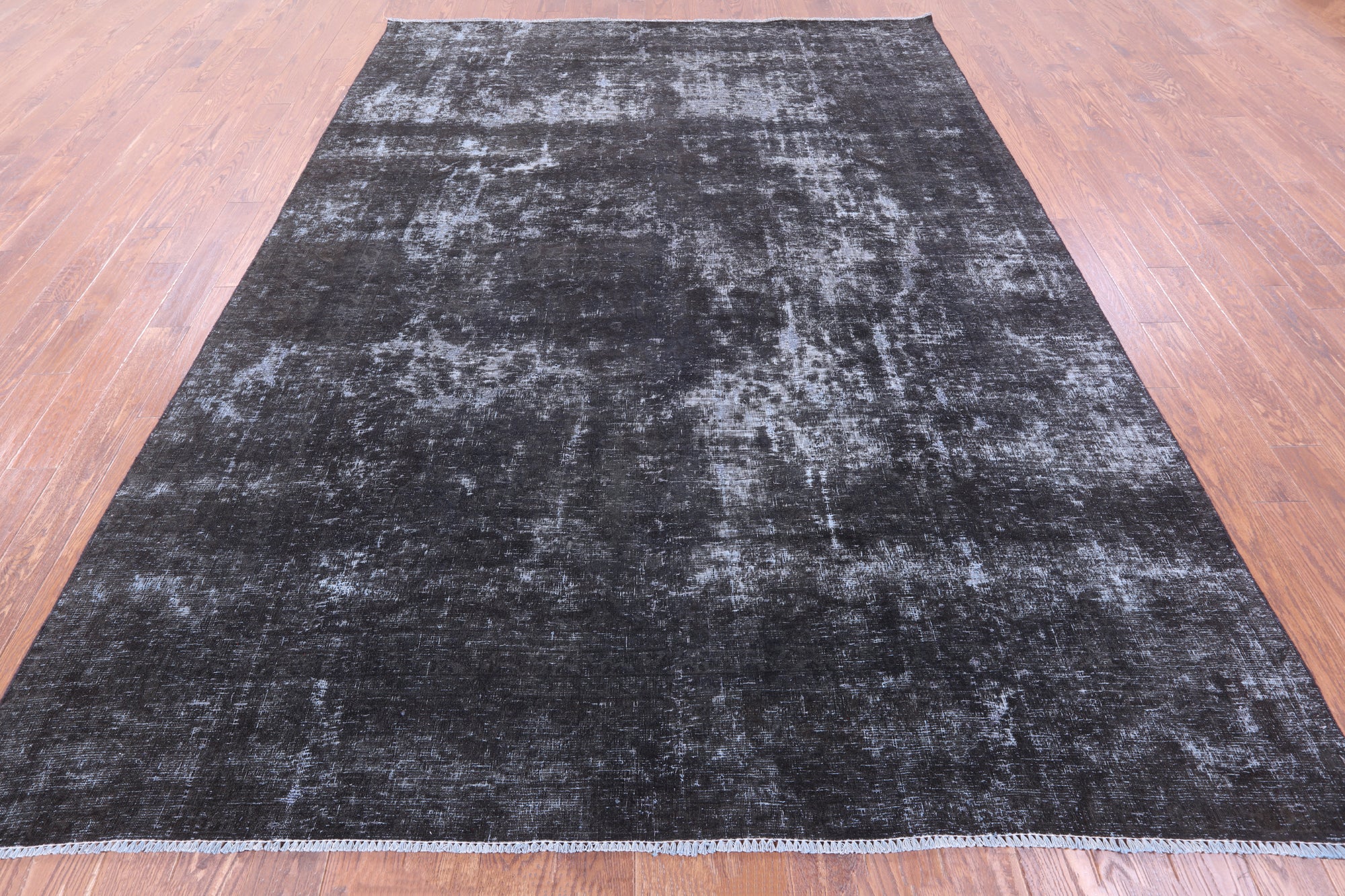 Persian Overdyed Handmade Wool Rug - 8' 4" X 11' 1" - Golden Nile