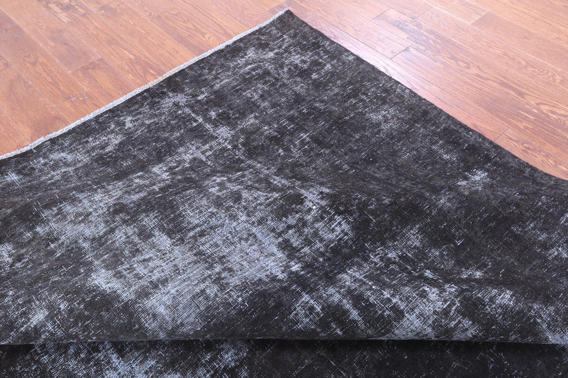 Persian Overdyed Handmade Wool Rug - 8' 4" X 11' 1" - Golden Nile