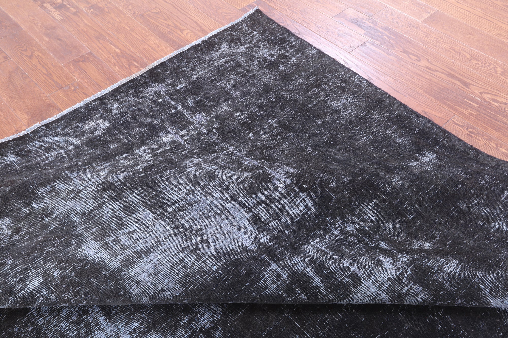 Persian Overdyed Handmade Wool Rug - 8' 4" X 11' 1" - Golden Nile