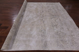 Persian Vintage White Wash Hand Knotted Wool Area Rug - 9' 5" X 12' 6" - Golden Nile
