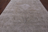 Persian Vintage White Wash Hand Knotted Wool Area Rug - 9' 5" X 12' 6" - Golden Nile