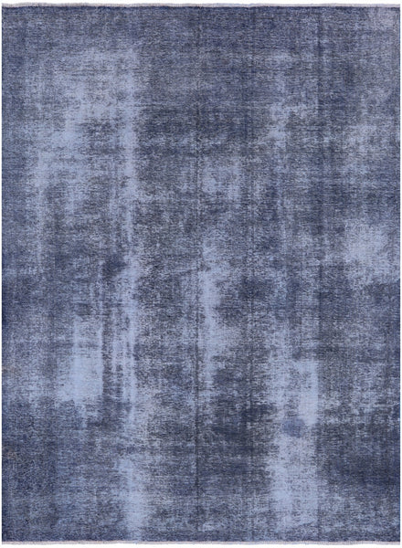 Persian Overdyed Hand Knotted Wool Rug - 8' 2" X 11' 0" - Golden Nile