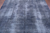 Persian Overdyed Hand Knotted Wool Rug - 8' 2" X 11' 0" - Golden Nile