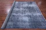 Persian Overdyed Hand Knotted Wool Rug - 8' 2" X 11' 0" - Golden Nile