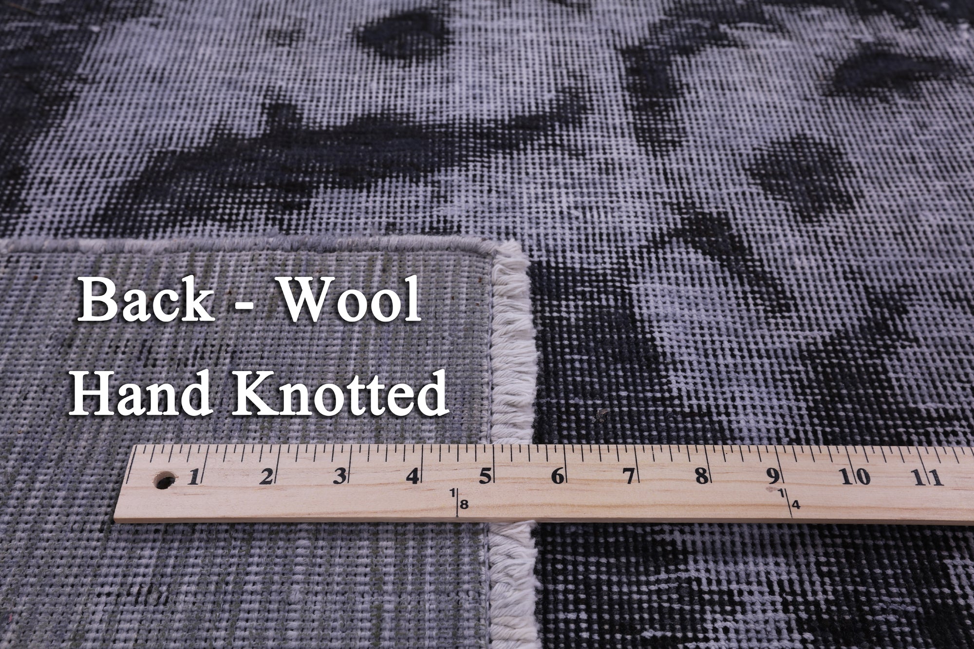 Persian Overdyed Hand Knotted Wool Rug - 7' 10" X 10' 10" - Golden Nile