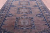 Persian Overdyed Handmade Wool Rug - 8' 2" X 11' 5" - Golden Nile