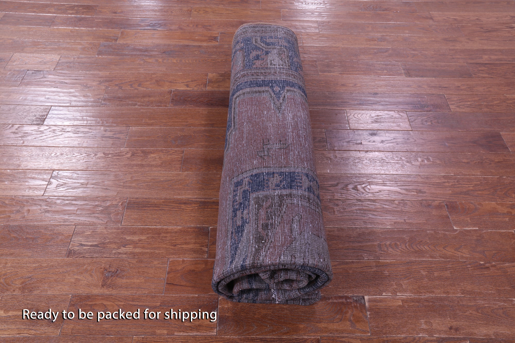 Persian Overdyed Handmade Wool Rug - 8' 2" X 11' 5" - Golden Nile
