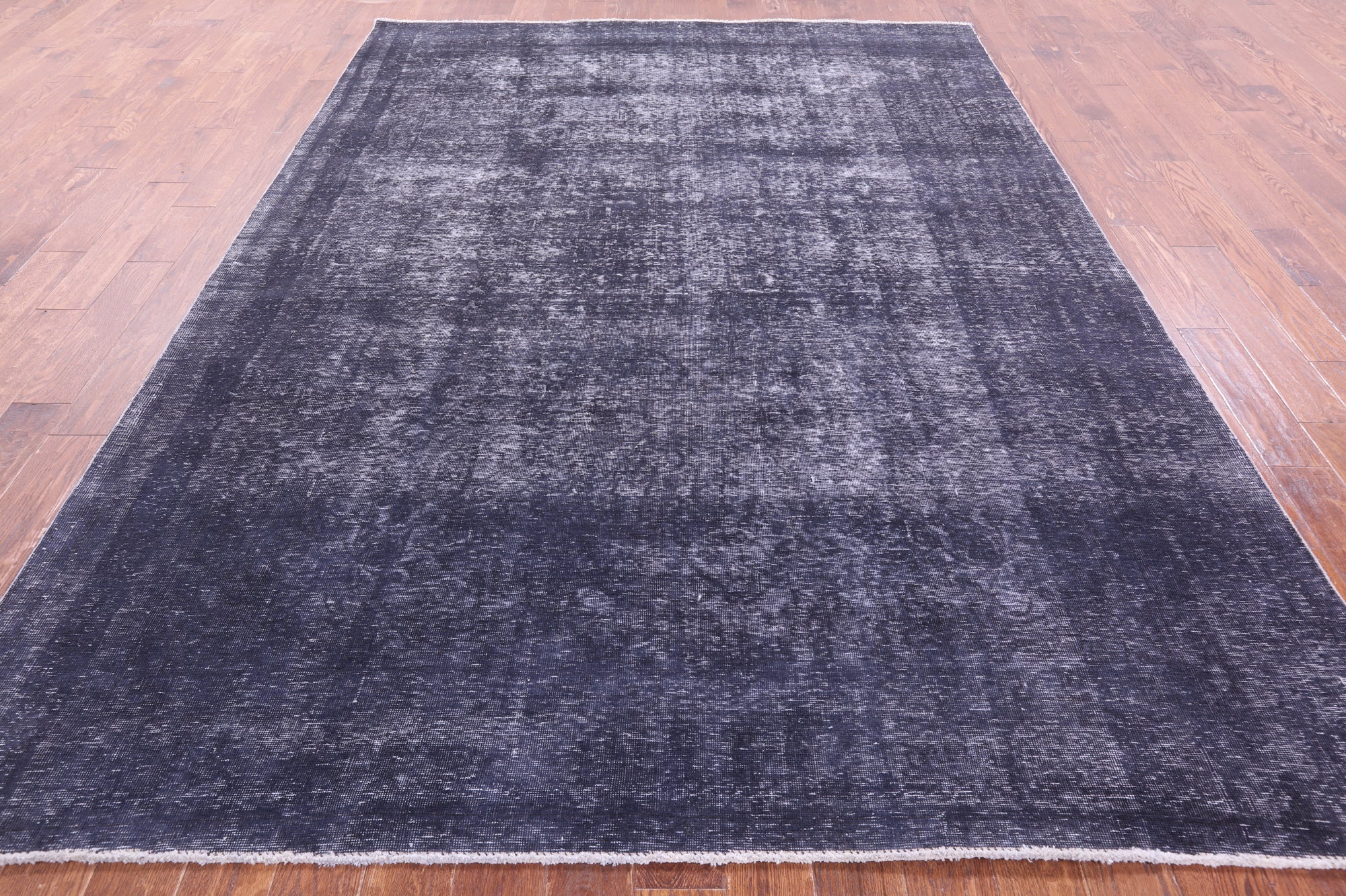 Persian Overdyed Hand Knotted Wool Rug - 7' 10" X 10' 9" - Golden Nile