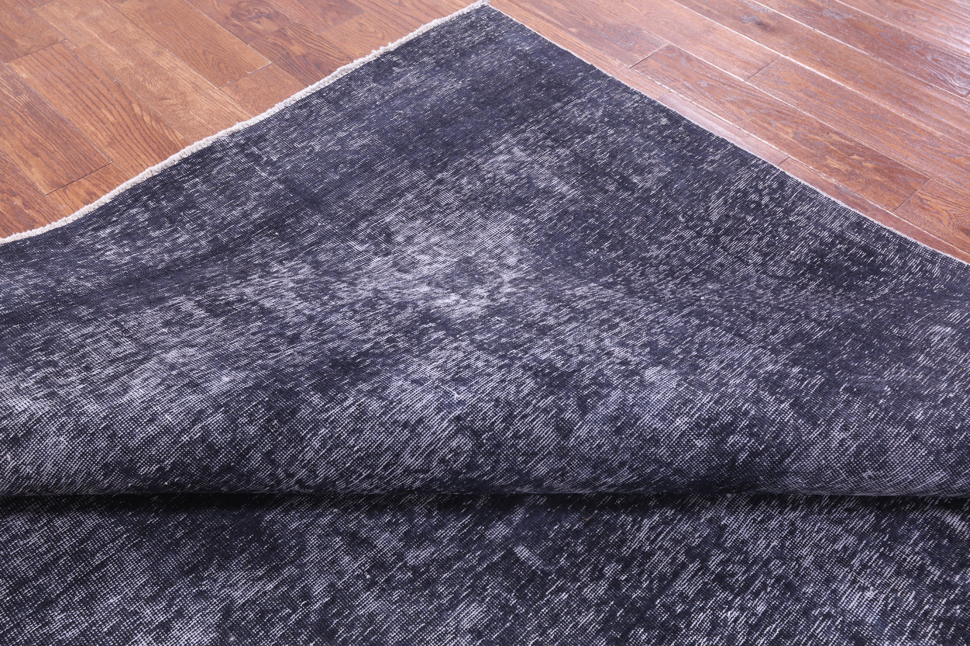 Persian Overdyed Hand Knotted Wool Rug - 7' 10" X 10' 9" - Golden Nile