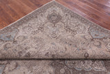 Persian Vintage White Wash Hand Knotted Wool Rug - 7' 7" X 10' 8" - Golden Nile