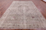 Ivory Persian Overdyed Handmade Wool Rug - 9' 7" X 12' 10" - Golden Nile