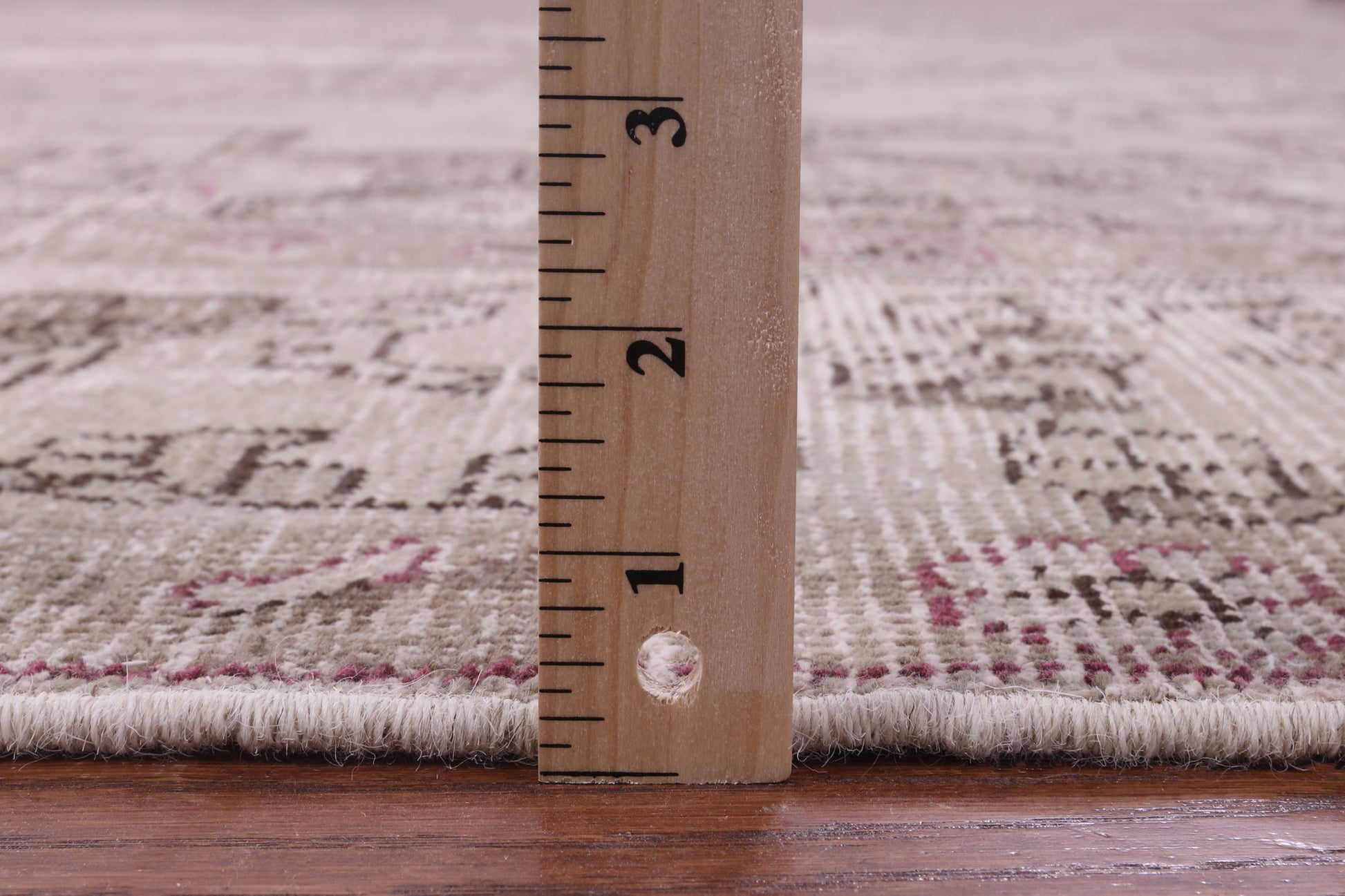 Ivory Persian Overdyed Handmade Wool Rug - 9' 7" X 12' 10" - Golden Nile