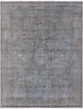 Persian Overdyed Hand Knotted Wool Rug - 9' 6" X 12' 5" - Golden Nile