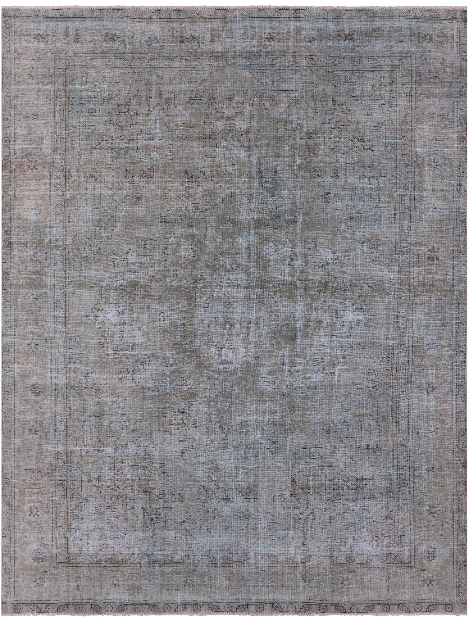 Persian Overdyed Hand Knotted Wool Rug - 9' 6" X 12' 5" - Golden Nile