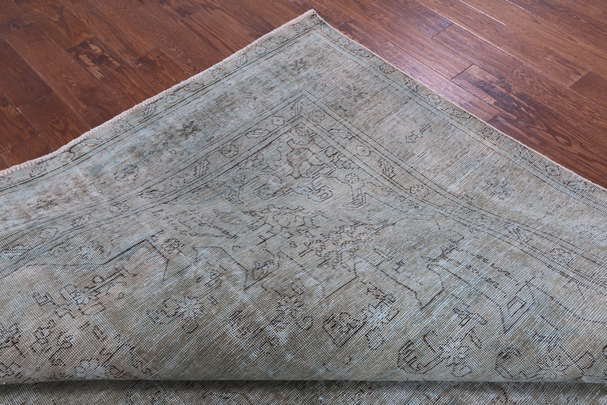 Persian Overdyed Hand Knotted Wool Rug - 9' 6" X 12' 5" - Golden Nile