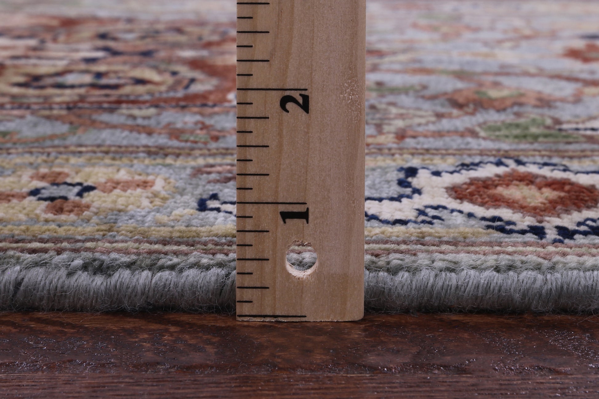 Heriz Serapi Hand Knotted Wool Runner Rug - 2' 7" X 9' 11" - Golden Nile