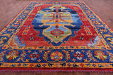 Heriz Serapi Hand Knotted Wool Rug - 12' 2" X 14' 10" - Golden Nile