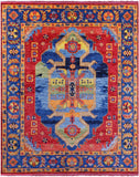 Heriz Serapi Hand Knotted Wool Rug - 12' 2" X 14' 10" - Golden Nile