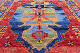 Heriz Serapi Hand Knotted Wool Rug - 12' 2" X 14' 10" - Golden Nile