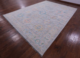 Grey Kazak Hand Knotted Wool Rug - 10' 2" X 14' 0" - Golden Nile