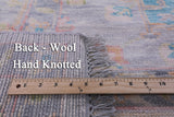 Grey Kazak Hand Knotted Wool Rug - 10' 2" X 14' 0" - Golden Nile