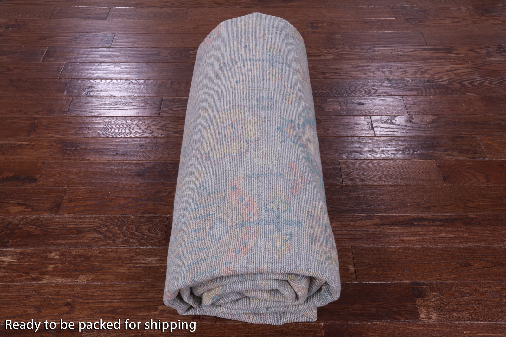 Grey Kazak Hand Knotted Wool Rug - 10' 2" X 14' 0" - Golden Nile