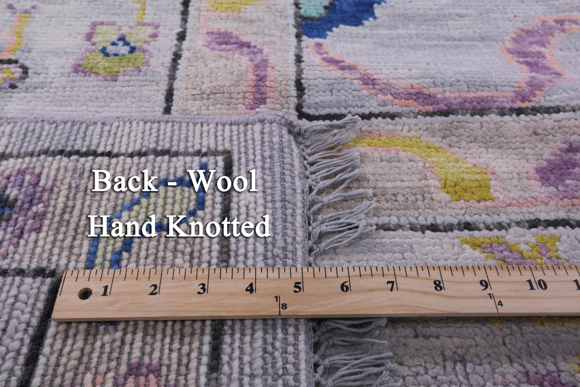 Grey Turkish Oushak Hand Knotted Wool Rug - 10' 2" X 13' 11" - Golden Nile