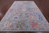 Grey Turkish Oushak Handmade Wool Rug - 10' 2" X 13' 9" - Golden Nile