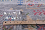 Grey Turkish Oushak Handmade Wool Rug - 10' 2" X 13' 9" - Golden Nile
