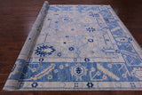 Grey Turkish Oushak Handmade Wool Rug - 10' 1" X 14' 0" - Golden Nile