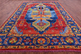 Heriz Serapi Hand Knotted Wool Rug - 10' 3" X 13' 11" - Golden Nile