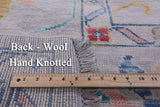 Grey Turkish Oushak Hand Knotted Wool Rug - 10' 3" X 13' 8" - Golden Nile